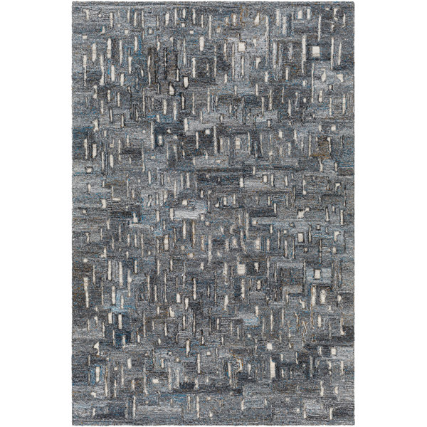 17 Stories Hand Tufted Polyester Area Rug in Butter Wayfair